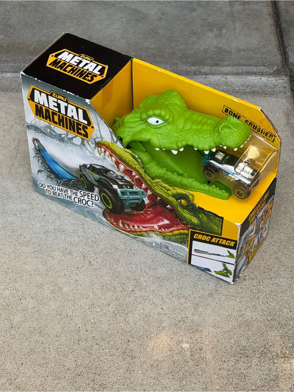 ZURU Metal Machines Croc Attack 1:64 Diecast Vehicle Play Set Green